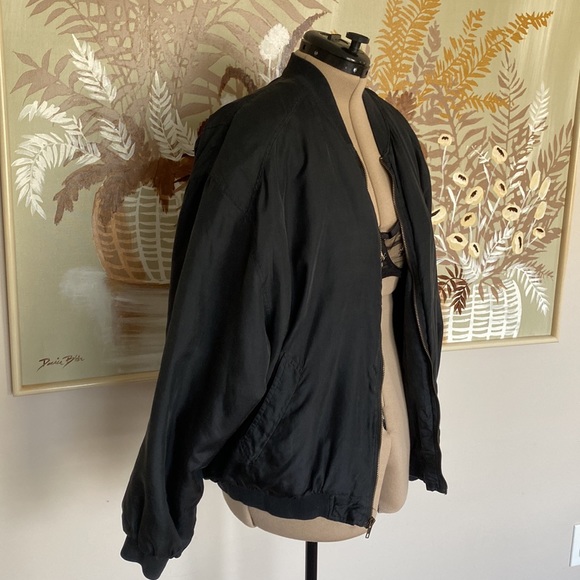 Oversized Silk bomber - Picture 6 of 9